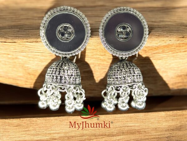 Oxidised Jhumka Earring For Women